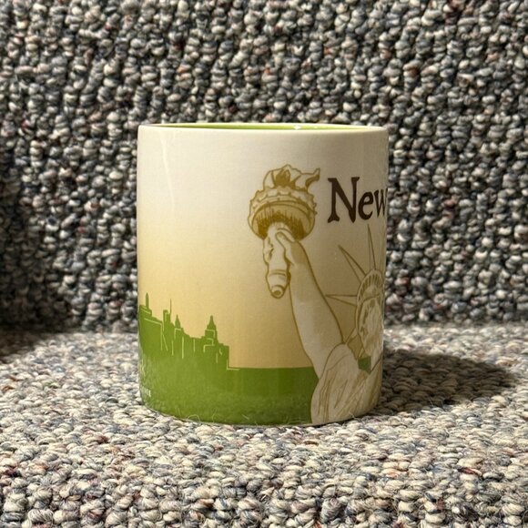 Starbucks 2011 NEW YORK Global Icon Collector Series Coffee Cup Mug 16oz - Picture 3 of 7